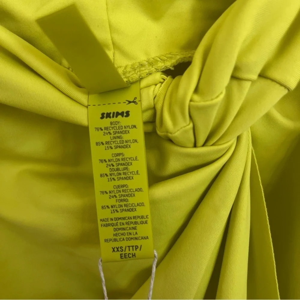 SKIMS Sarong in Citrus NWT Size XXS